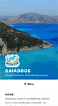 Mobile Screenshot of gaiadogs.org