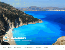 Tablet Screenshot of gaiadogs.org